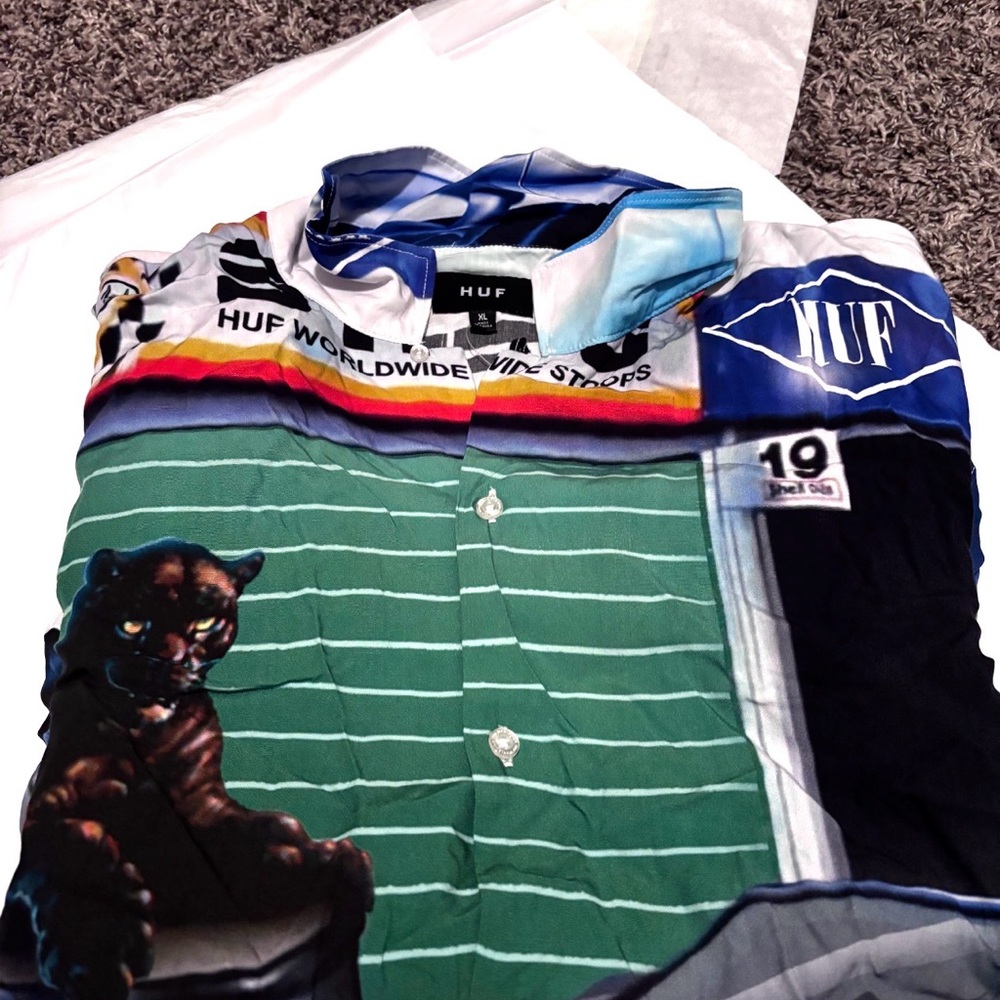 HUF Trophy Resort Short Sleeve Shirt
